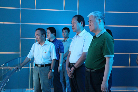 通州区人大常委会调研BG大游集团通州项目