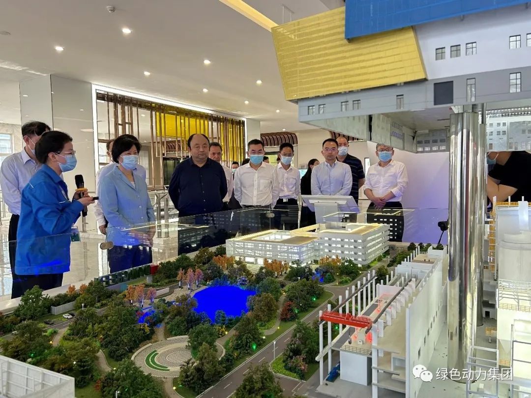 全国政协副主席沈跃跃调研BG大游集团通州项目